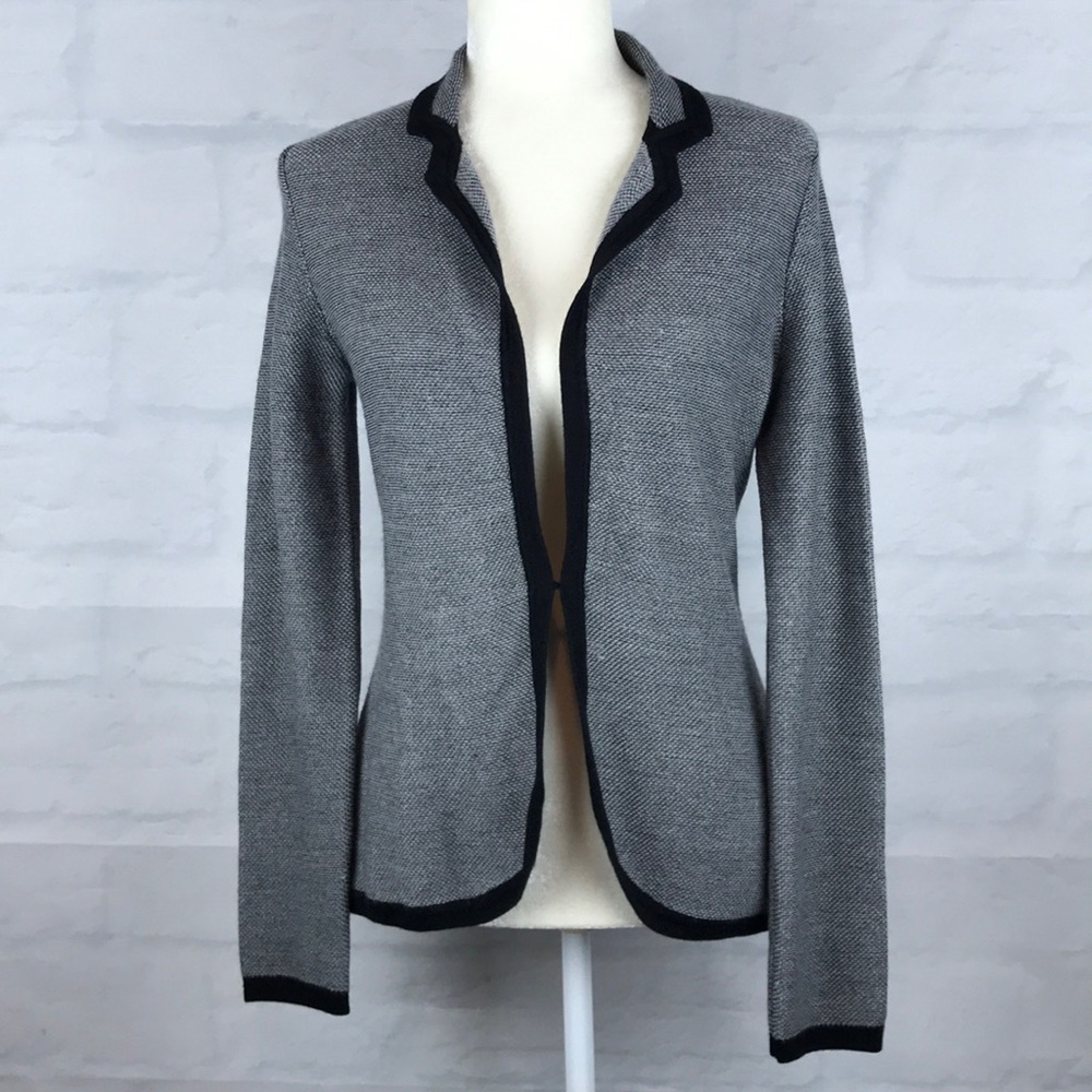 Banana Republic Sweater Blazer with Collar Medium